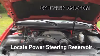 2009 Chevrolet Avalanche LT 6.0L V8 Power Steering Fluid Check Fluid Level